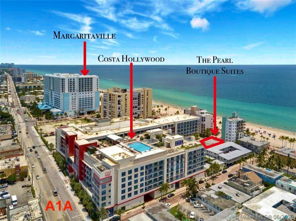 The Pearl Beachside Apartments On Hollywood Beach Exteriör bild